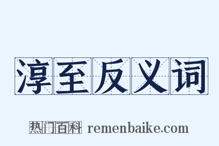 淳至反义词是什么意思的图片